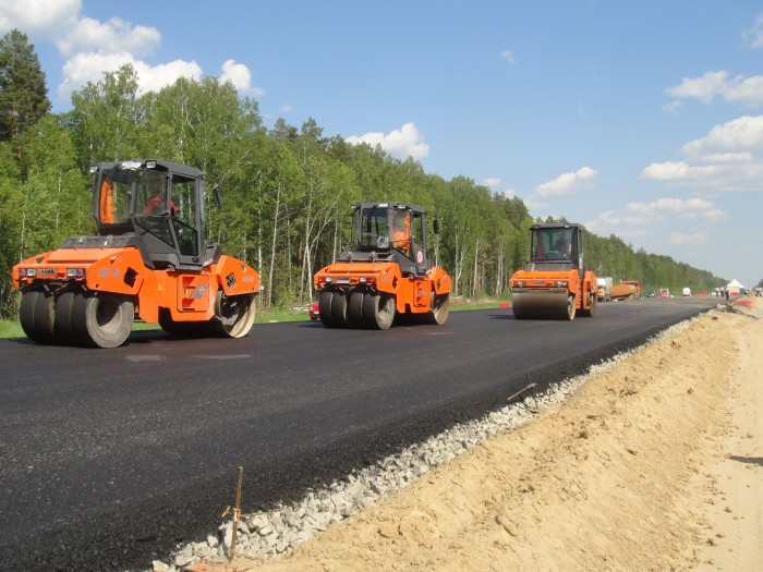 Строительство дорог в Крыму