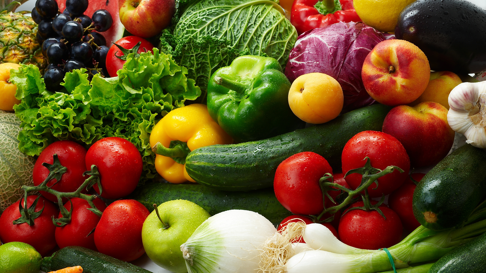 Овощи и фрукты, вегетарианство