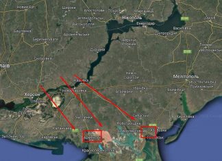 Огневой контроль ВСУ за дорогами в Крым